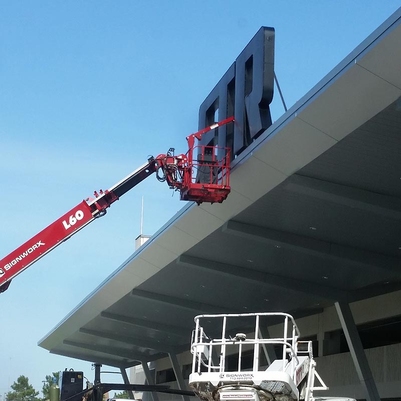 Sign Installation