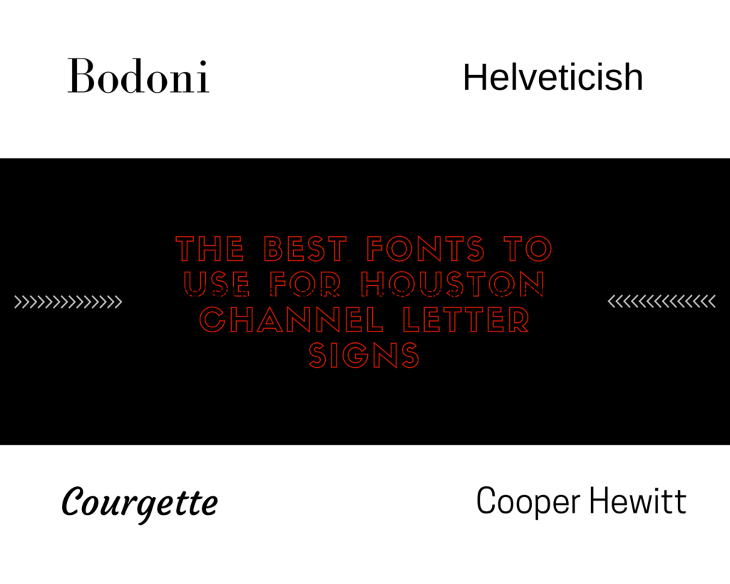 Houston Channel Letter Signs - 4D Signworx