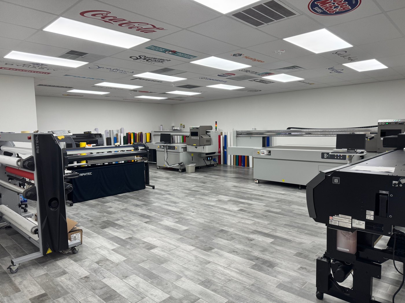 The 4D SignWorx design and large-format print studio in Houston